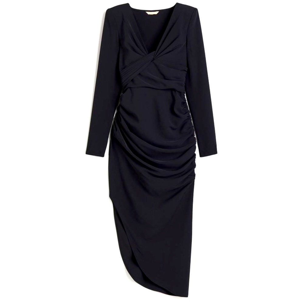 SOLD OUT H&M Twist-Detail Twill Dresz sz S